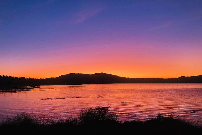guided-hiking-tour-in-big-bear-with-sunset-champagne-toast-on-private-dock