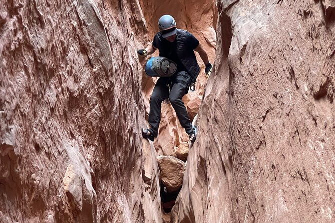 half-day-canyoneering-tour-in-egypt-slot-canyon
