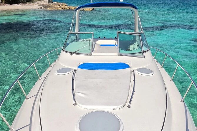 half-day-private-luxury-rose-island-tour-with-snorkeling-and-pigs