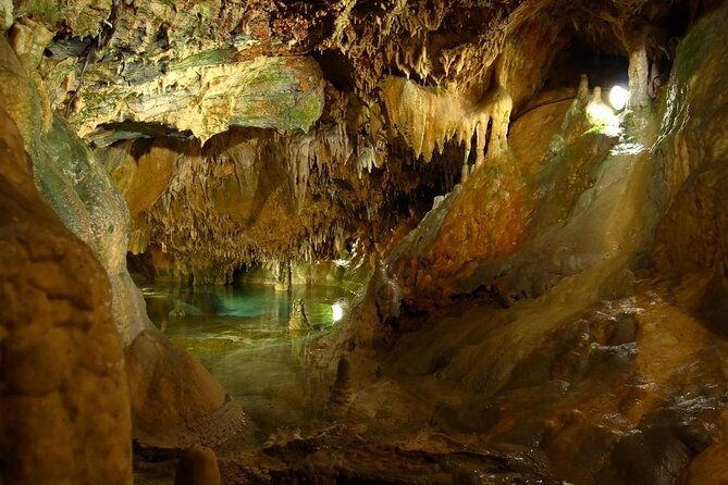 horseback-ride-n-swim-and-green-grotto-adventure-tour-from-falmouth