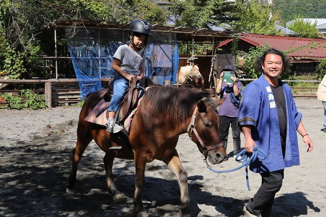 private-horse-interaction-sakura-experience-near-mt-fuji