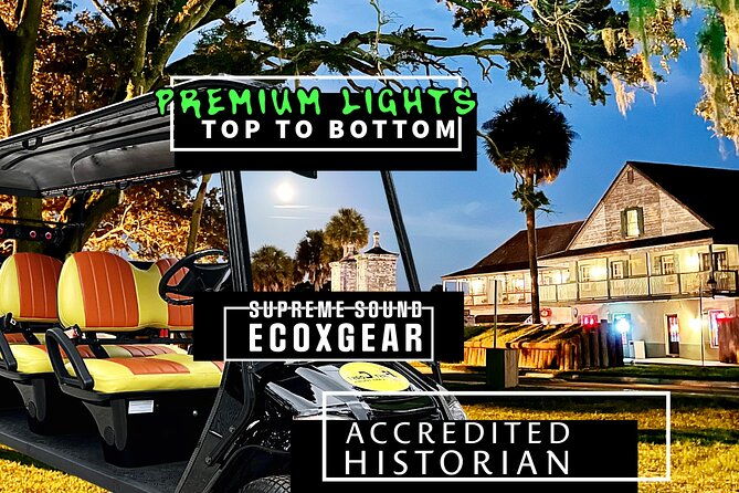 st-augustine-ghost-tour-on-premium-electric-golf-cart