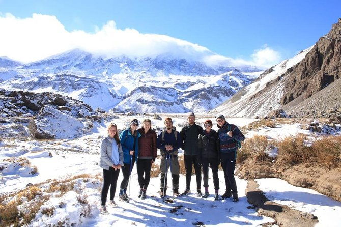 volcano-snow-hike-4k-in-cajon-del-maipo-from-santiago-private-tour