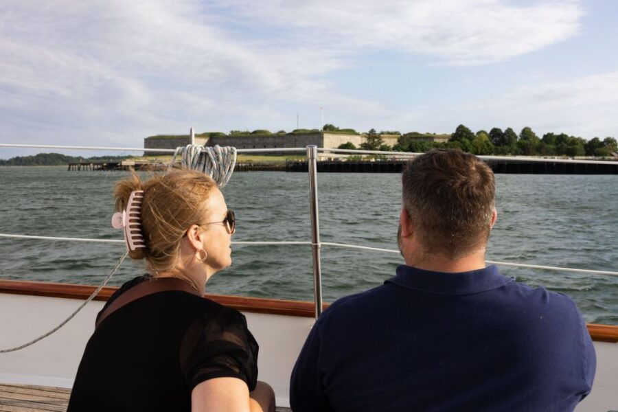 Boston: Harbor Champagne Sunset Sail From Rowes Wharf