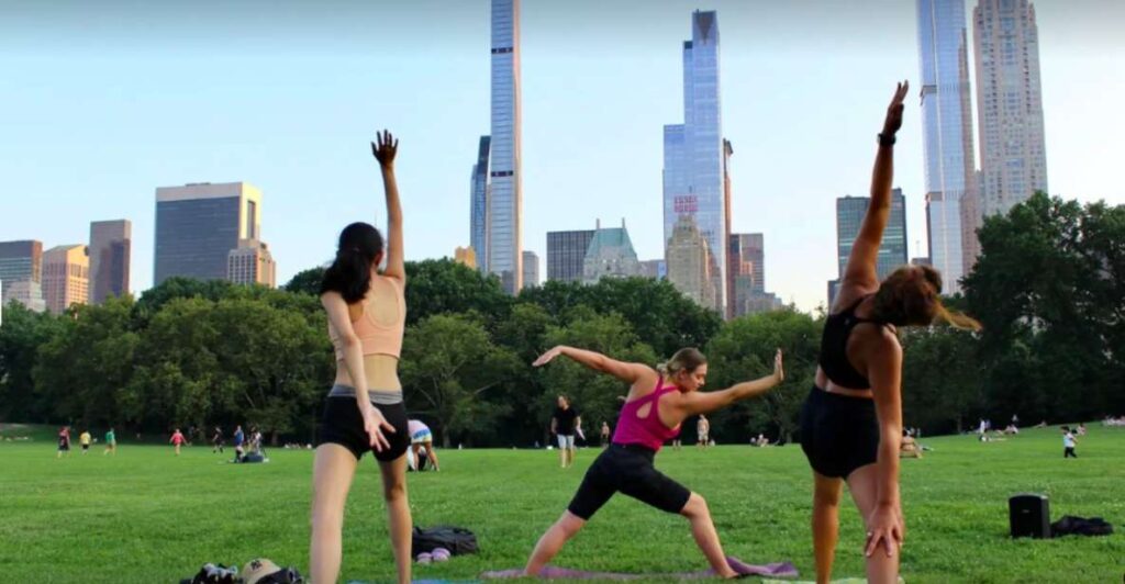 Central Park: Highest Rated Yoga Class in New York City!