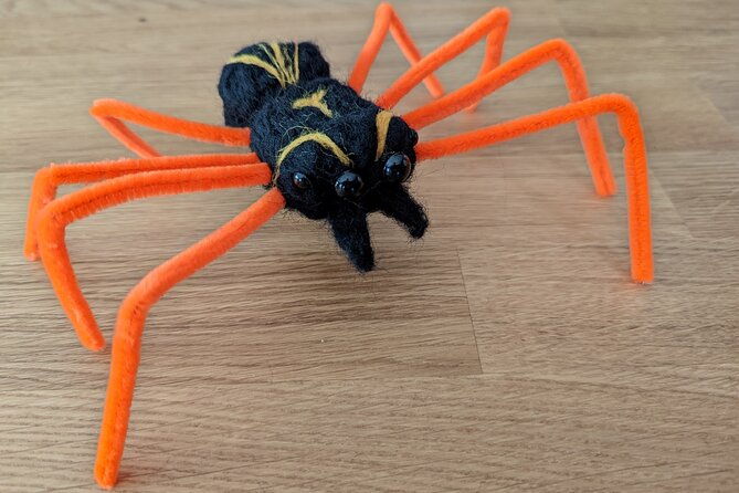 Felted Halloween Spider Art Class in Estes Park