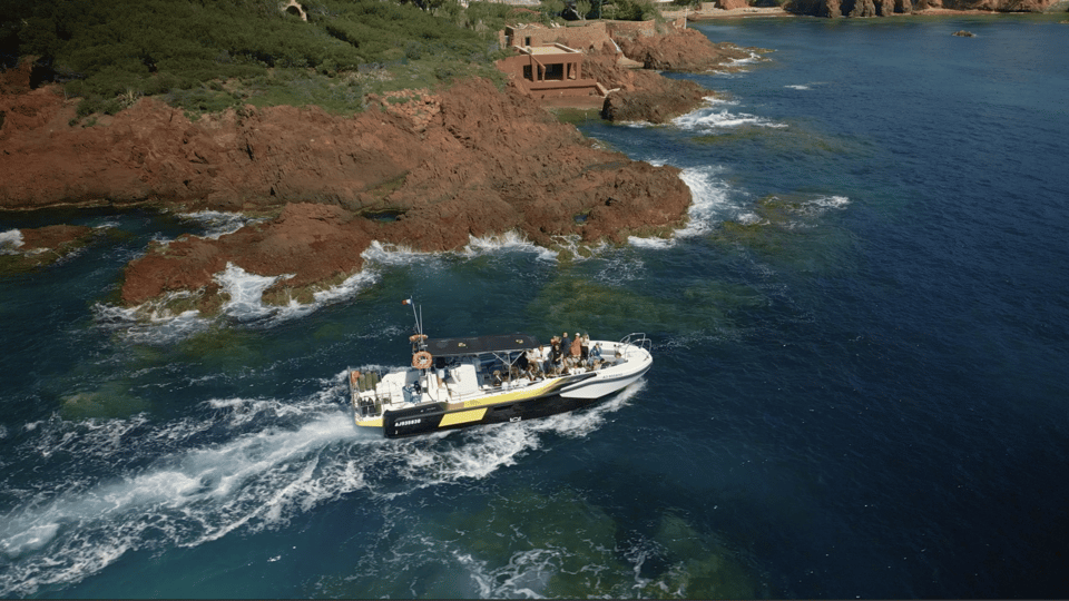frejus-sea-and-creeks-boat-tour-with-snorkeling-and-drinks
