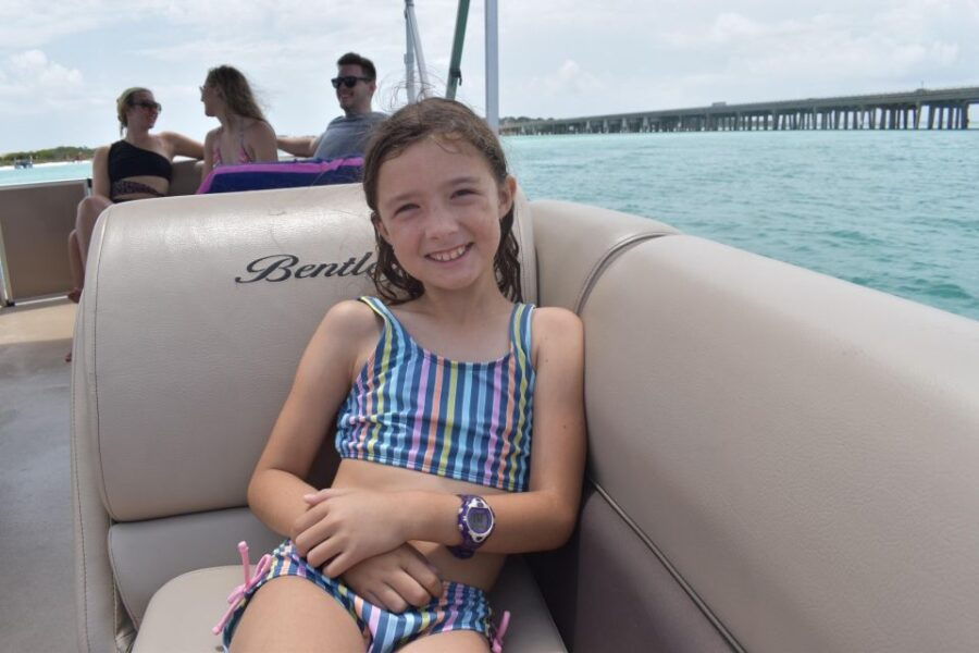 Full Day Pontoon Boat Rental- Okaloosa Island