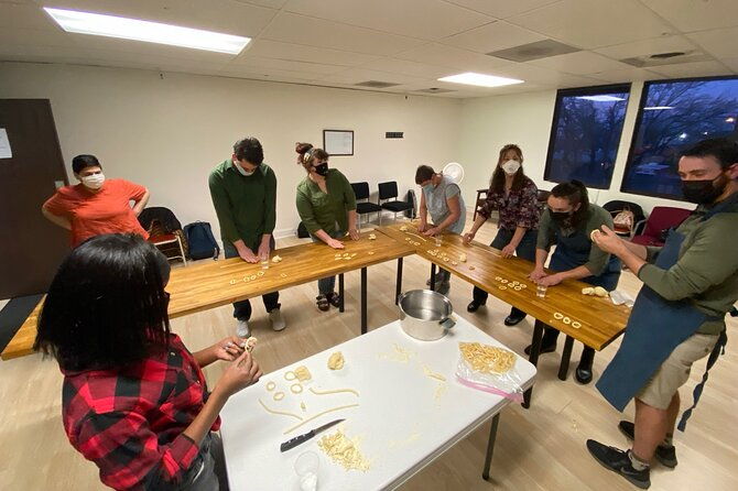 Half Day Sardinian Pasta Classes With Dining and Latin Dance