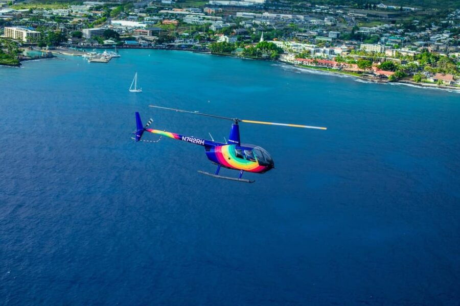 Kailua-Kona: Hualalai Volcano Doors On/Off Helicopter Tour