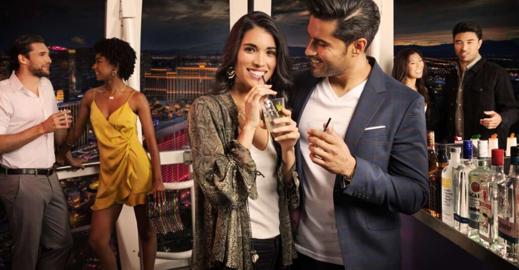 Las Vegas: High Roller Entry Ticket With In-Cabin Open Bar