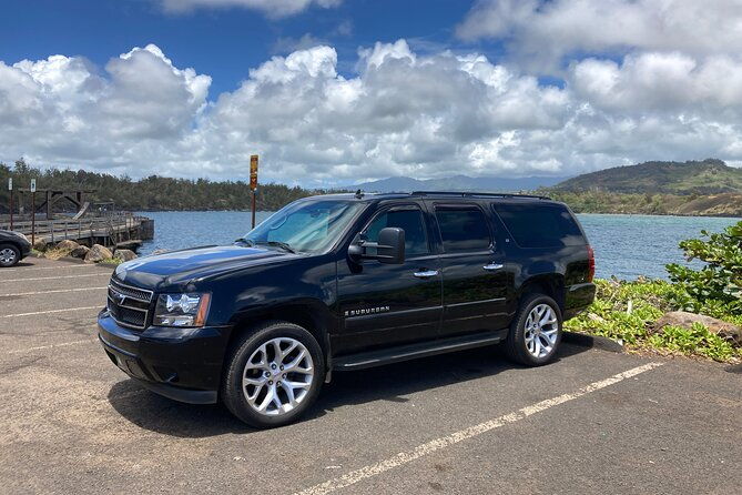 Private Roundtrip SUV Transfer LIH to Hanalei-Princeville-Kilauea