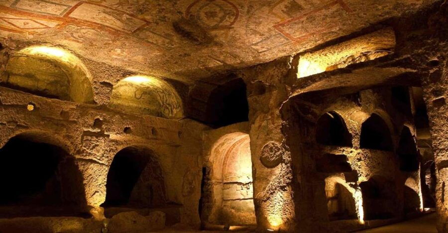 rome-catacombs-and-basilicas-with-holy-stairs-tour-2
