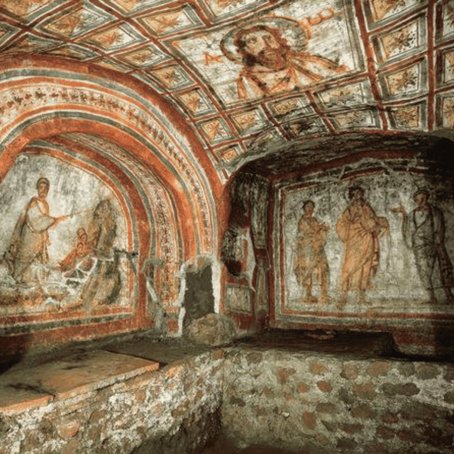 rome-catacombs-of-san-callisto-guided-tour-with-transfer