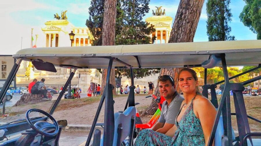 rome-private-guided-golf-cart-tour-with-gelato-or-wine