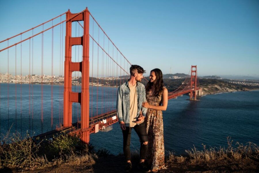 San Francisco: Professional Photoshoot at Golden Gate Bridge