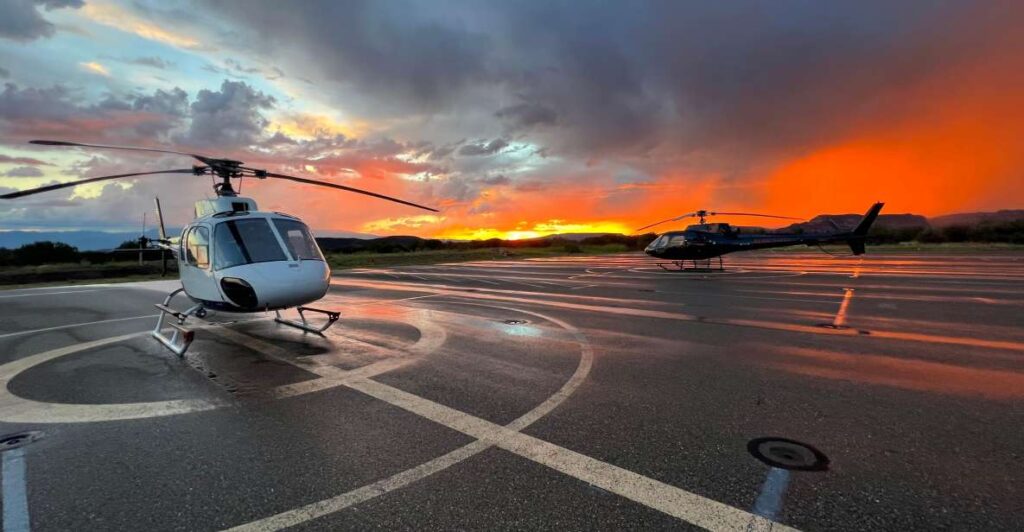 Secret Wilderness Sunset - 45 Mile Helicopter Tour in Sedona