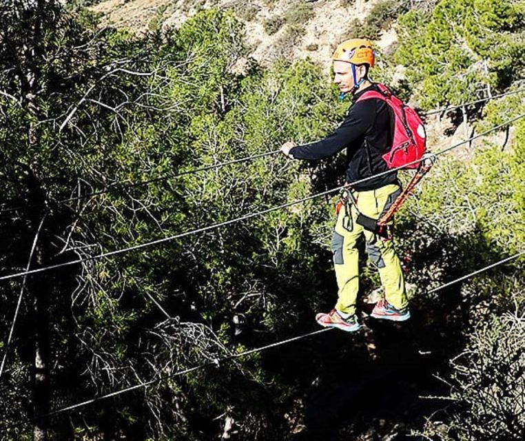 villena-half-day-guided-via-ferrata-sierra-de-la-villa