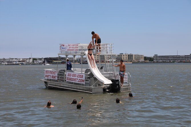 2-hour-sunset-ultimate-party-pontoon-rental-in-dewey-beach-de