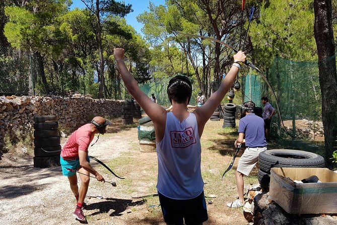 1-hour-battle-archery-game-in-hvar-adventure-park