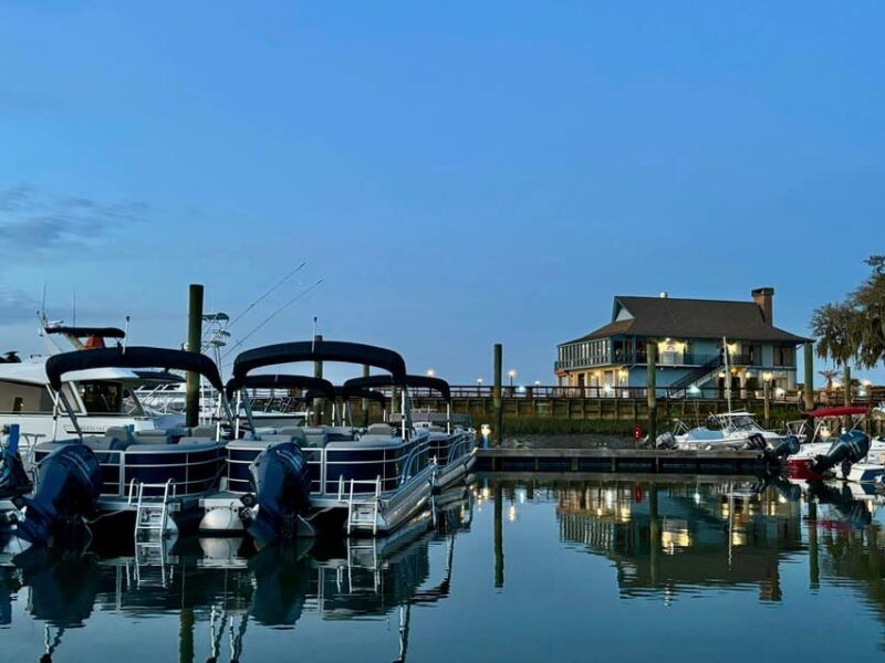 2-hour-private-24-ft-luxury-pontoon-hilton-head-boat-rental
