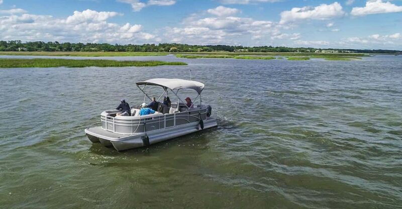 4-hour-22-ft-luxury-pontoon-private-hilton-head-boat-rental