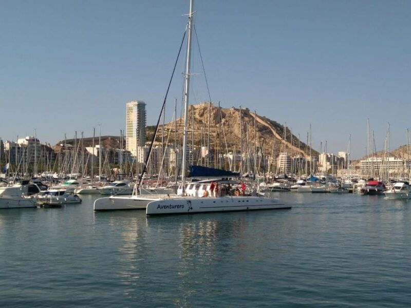 alicante-2-hour-late-afternoon-catamaran-cruise