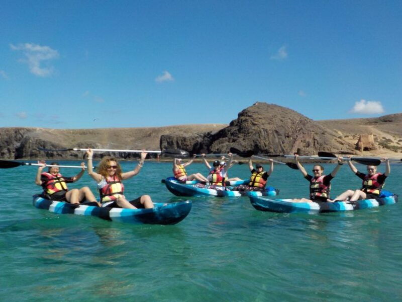 lanzarote-kayak-and-snorkelling-at-papagayo-beach