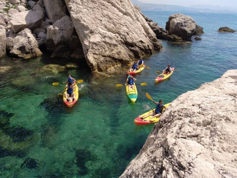 marseille-cote-bleue-calanques-half-day-kayak-tour