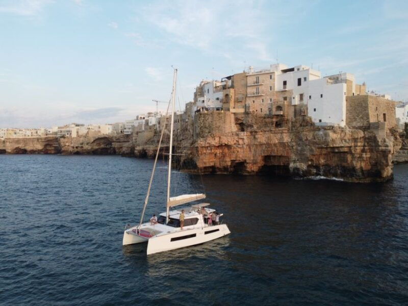 polignano-a-mare-catamaran-tour-with-aperitif-local-food