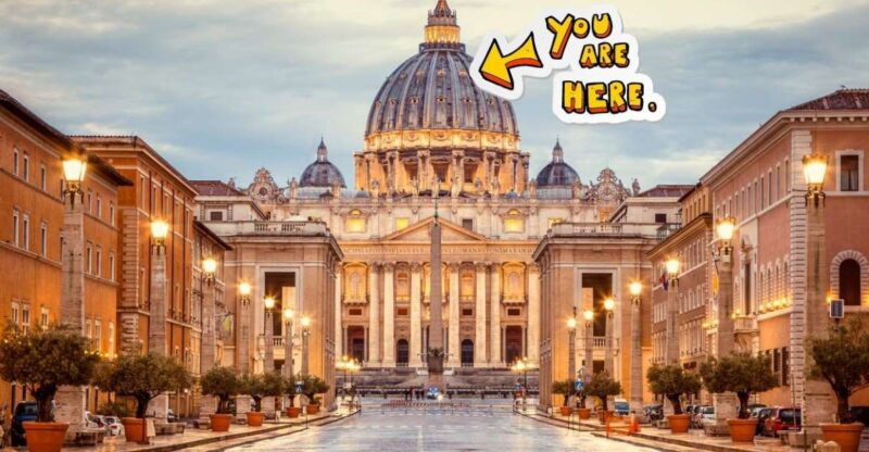 rome-st-peters-dome-climb-basilica-and-vatacombs-tour
