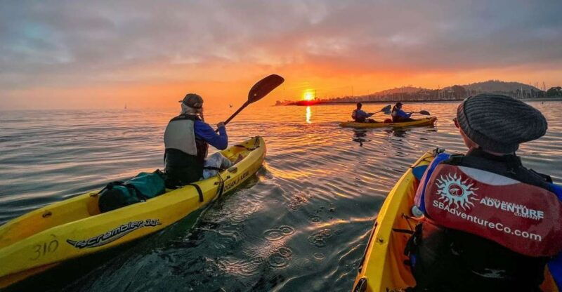 santa-barbara-harbor-sunset-kayak-tour-2-hours