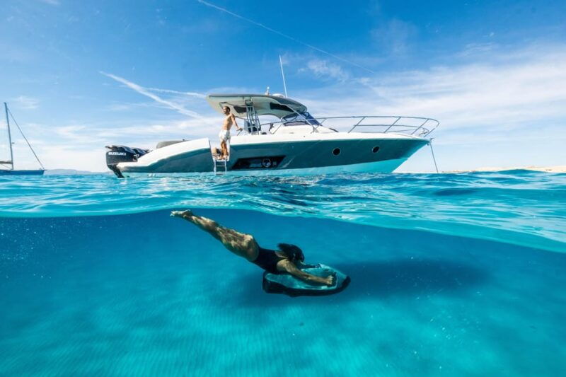 yacht-day-to-illetes-formentera-from-marina-ibiza