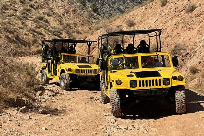 zion-hummer-tour-to-zion-waterfall-with-swimming