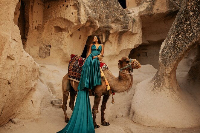 camel-ride-through-cappadocias-fairy-chimneys-with-balloon-view