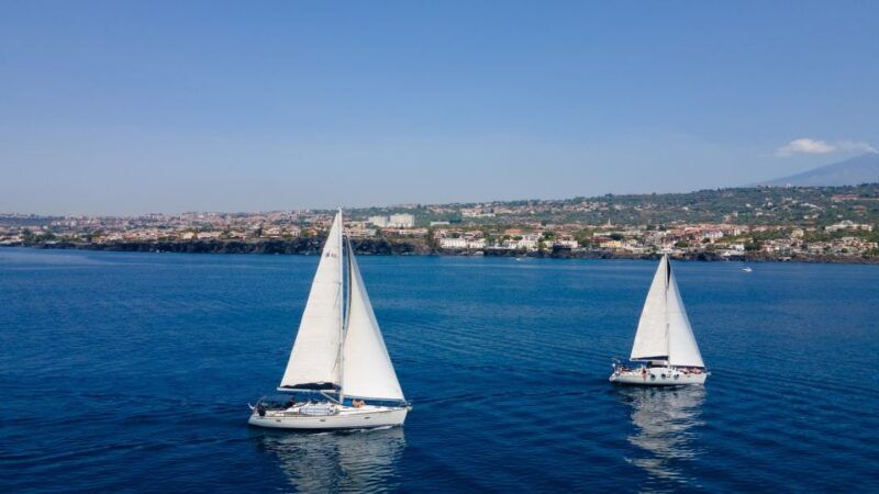 catania-cyclops-coast-sailboat-tour-with-snorkel-prosecco
