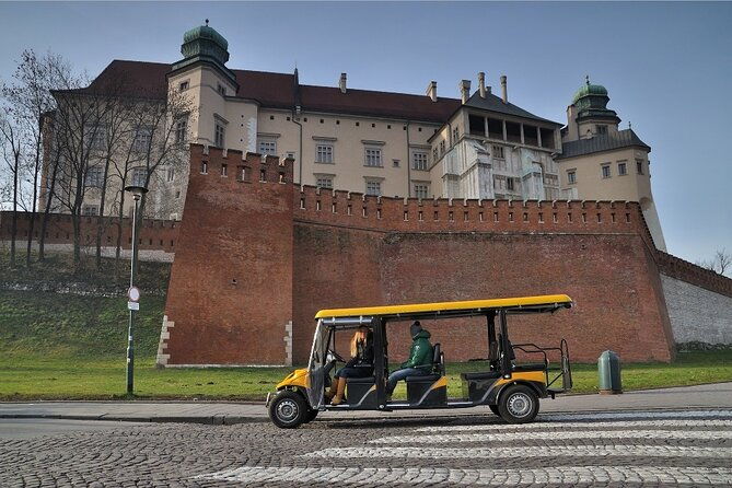 group-tour-around-krakow-by-golf-cart-and-visit-in-schindler-museum-with-ticket