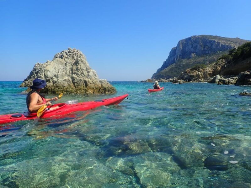 kayak-tour-of-capo-figari-golfo-aranci-3-hours