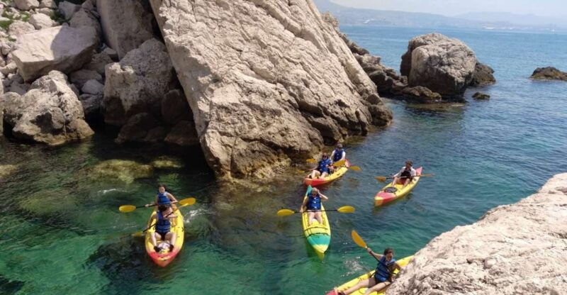 marseille-cote-bleue-calanques-half-day-kayak-tour