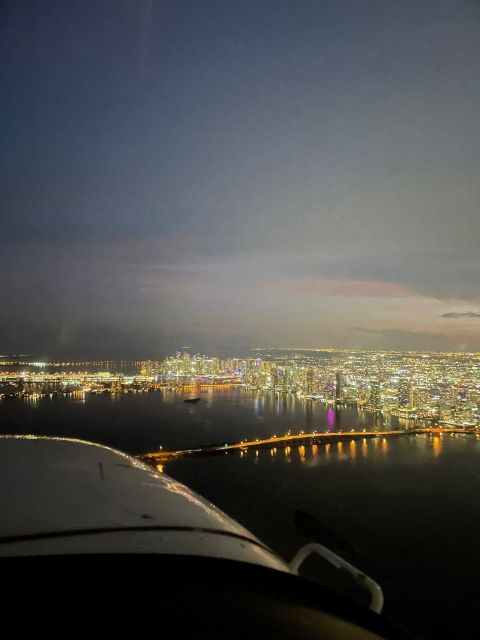 miami-beach-night-lights-private-air-tour-free-champagne