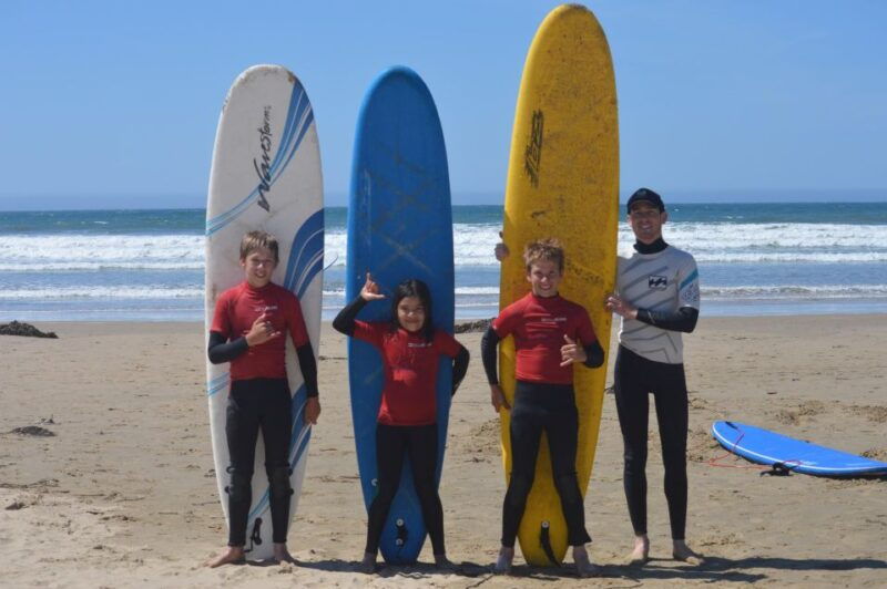 pismo-beach-private-group-surf-lesson-all-equip-included