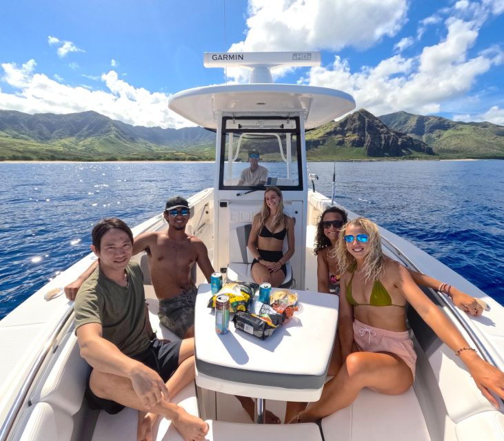 waianae-oahu-swim-with-dolphins-semi-private-boat-tour