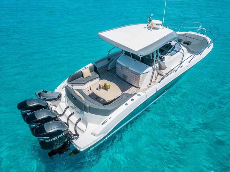 yacht-day-to-illetes-formentera-from-marina-ibiza