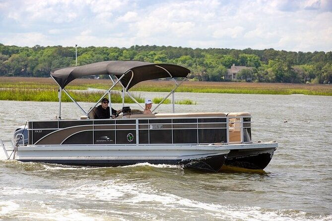 22-ft-luxury-pontoon-private-hilton-head-boat-rental-for-3-hours