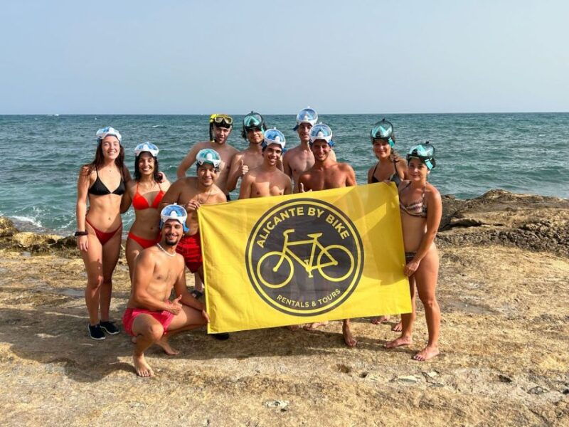 alicante-calas-and-beaches-e-bike-tour-with-snorkeling