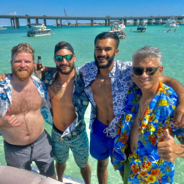 destin-private-charter-to-crab-island-with-dolphin-sighting