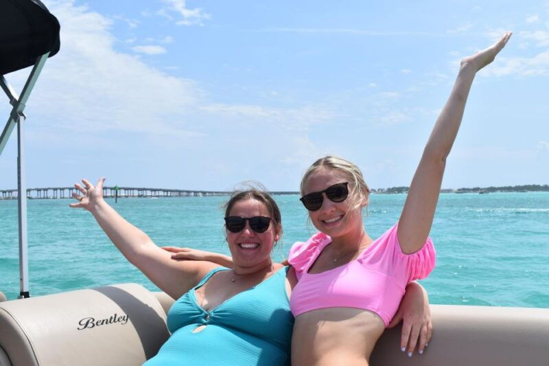 fort-walton-half-day-pontoon-boat-rental-to-crab-island