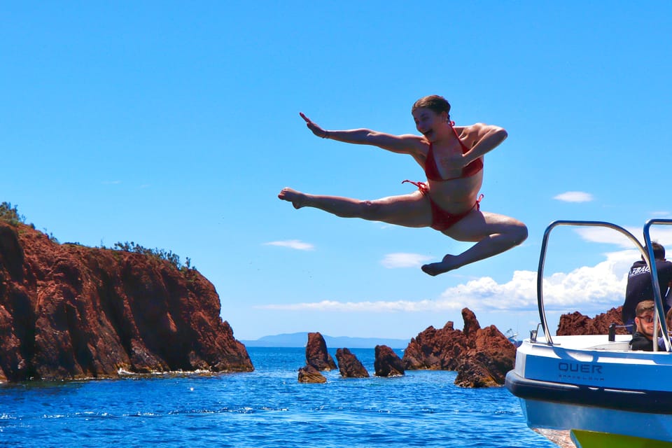 frejus-sea-and-creeks-boat-tour-with-snorkeling-and-drinks