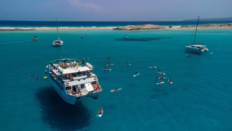 ibiza-vip-boat-tour-to-formentera-with-sports-and-option-of-paella-and-drinks