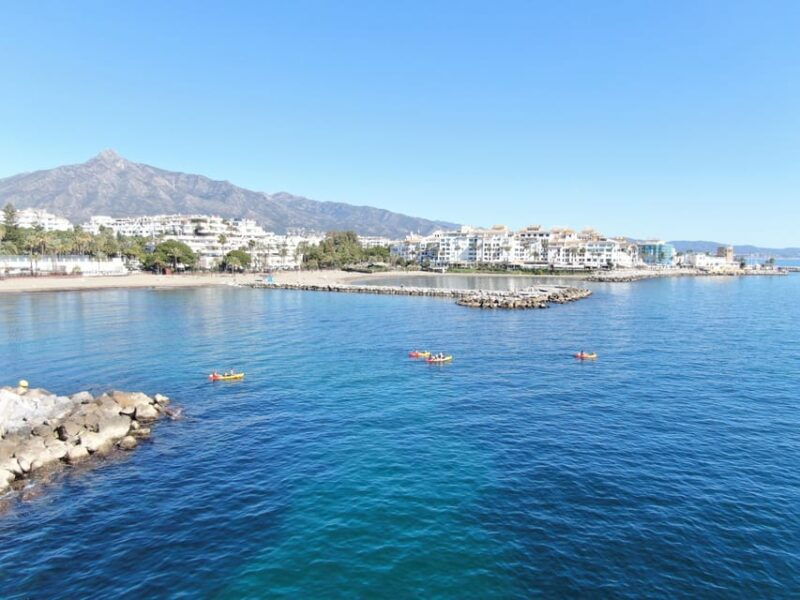 marbella-guided-kayak-tour-in-puerto-banus